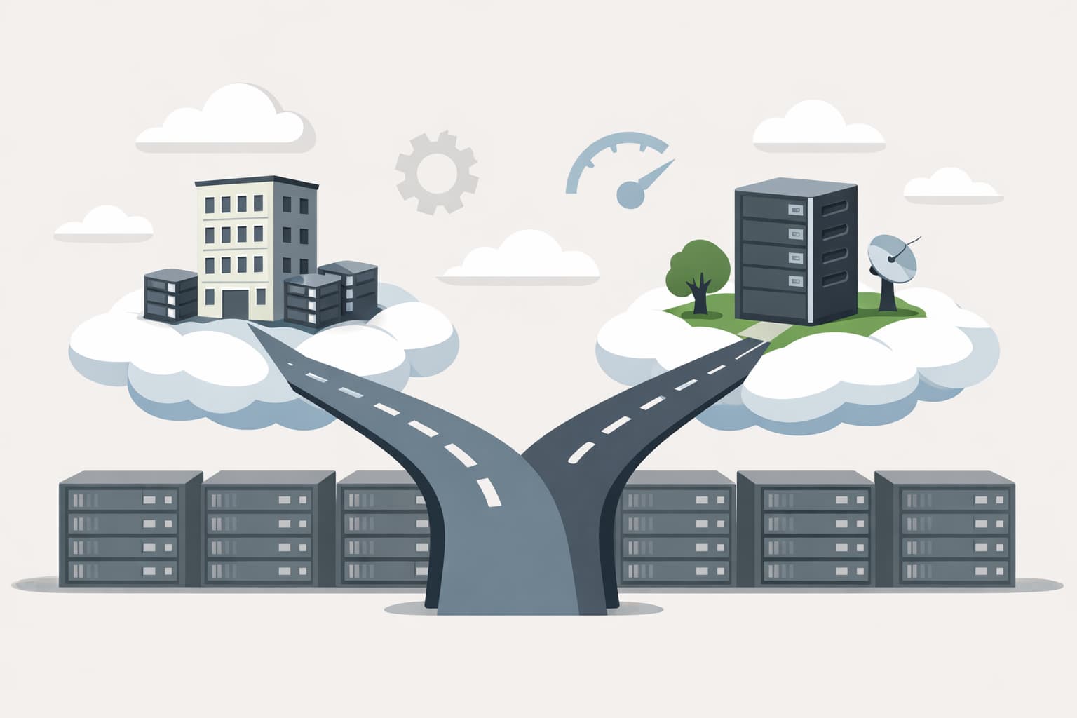 Illustration zum Artikel: Welches Hosting passt wirklich zum Start Ihrer Website?