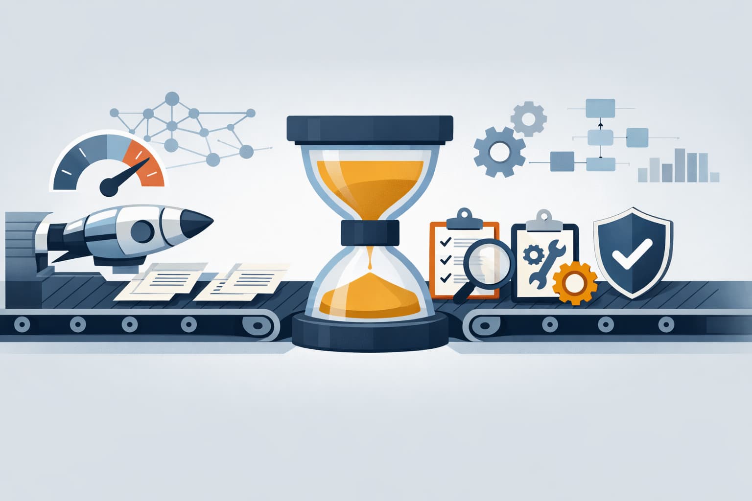 Illustration zum Artikel: KI-Tempo ist nicht Delivery: Was Entwickler jetzt wirklich brauchen