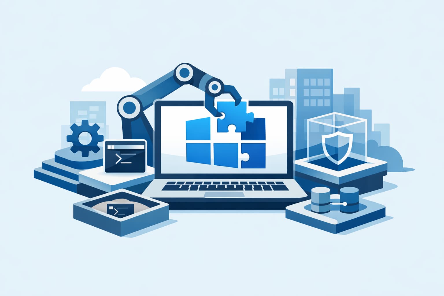 Illustration zum Artikel: Microsoft macht Windows zur Entwickler- und Agentenplattform