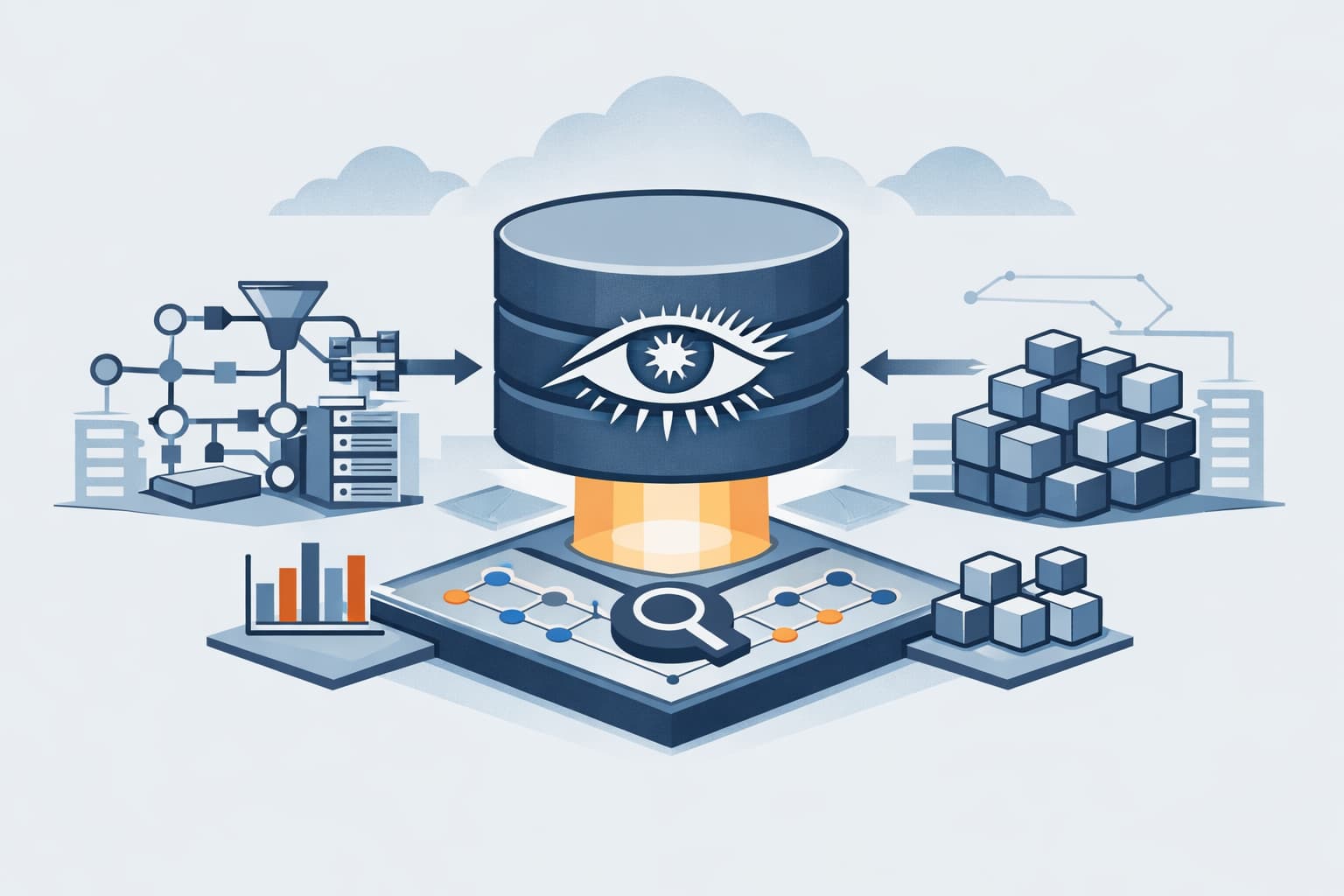 Illustration zum Artikel: Apache Cassandra 6.0: Warum weniger Such-Glue für Teams strategisch wichtig ist
