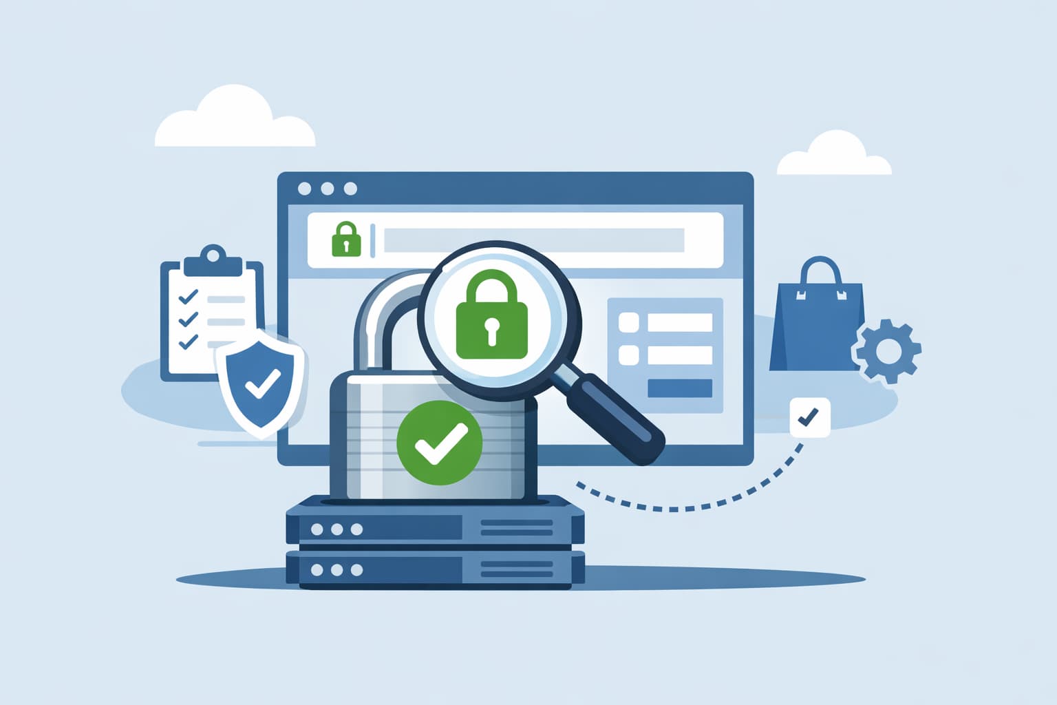 Illustration zum Artikel: Braucht deine Website HTTPS?