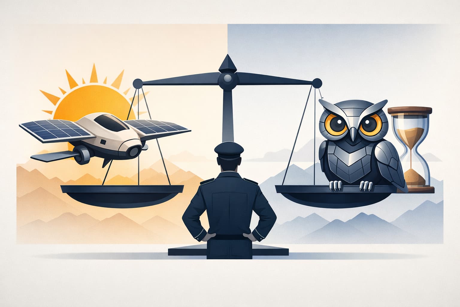Illustration zum Artikel: GPT-5.6 Sol vs. Claude Fable 5: Welche KI passt zu welcher Aufgabe?