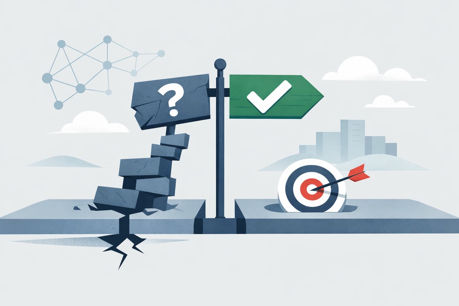 Illustration zum Artikel: KI macht uns selbstsicherer – und oft gefaehrlich falsch