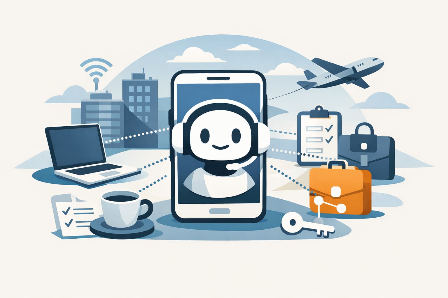 Illustration zum Artikel: Claude Cowork wird mobil – und damit erst wirklich alltagstauglich