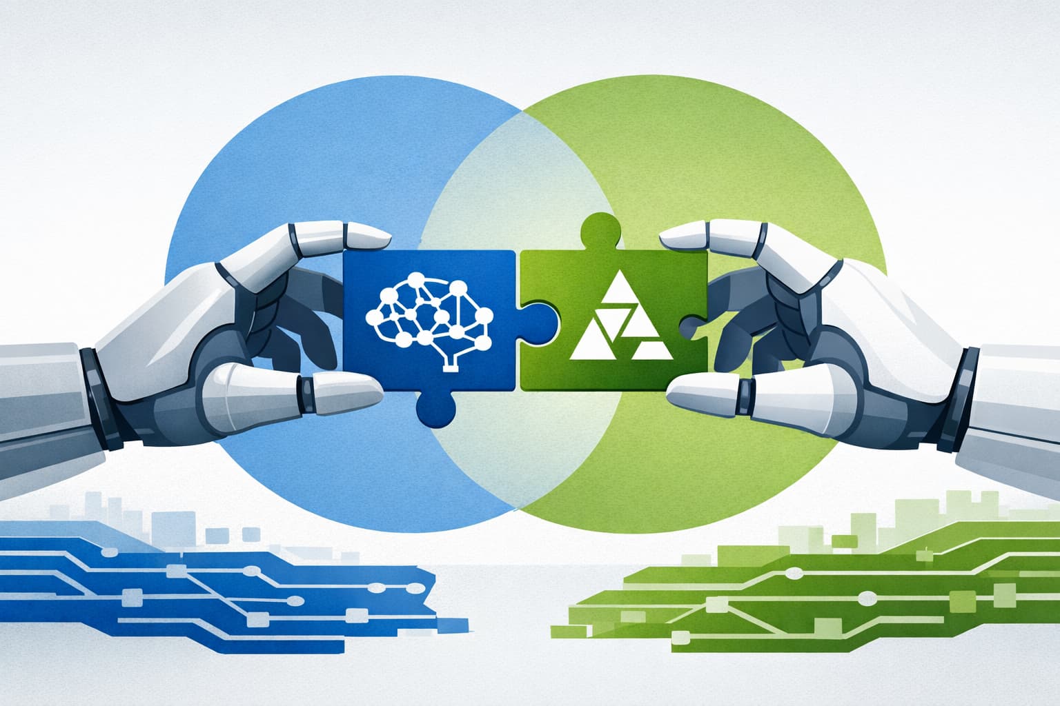 Illustration zum Artikel: Warum Investoren OpenAI und Anthropic gleichzeitig halten