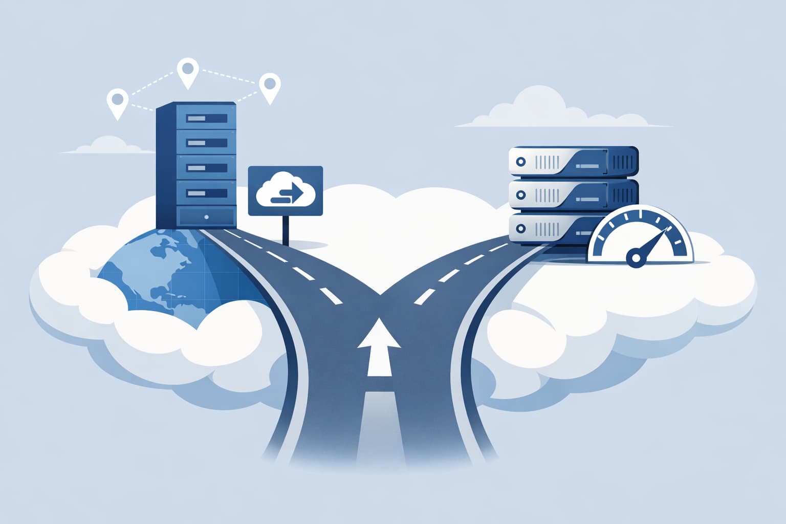 Illustration zum Artikel: Braucht deine Website ein CDN oder reicht schnelleres Hosting?