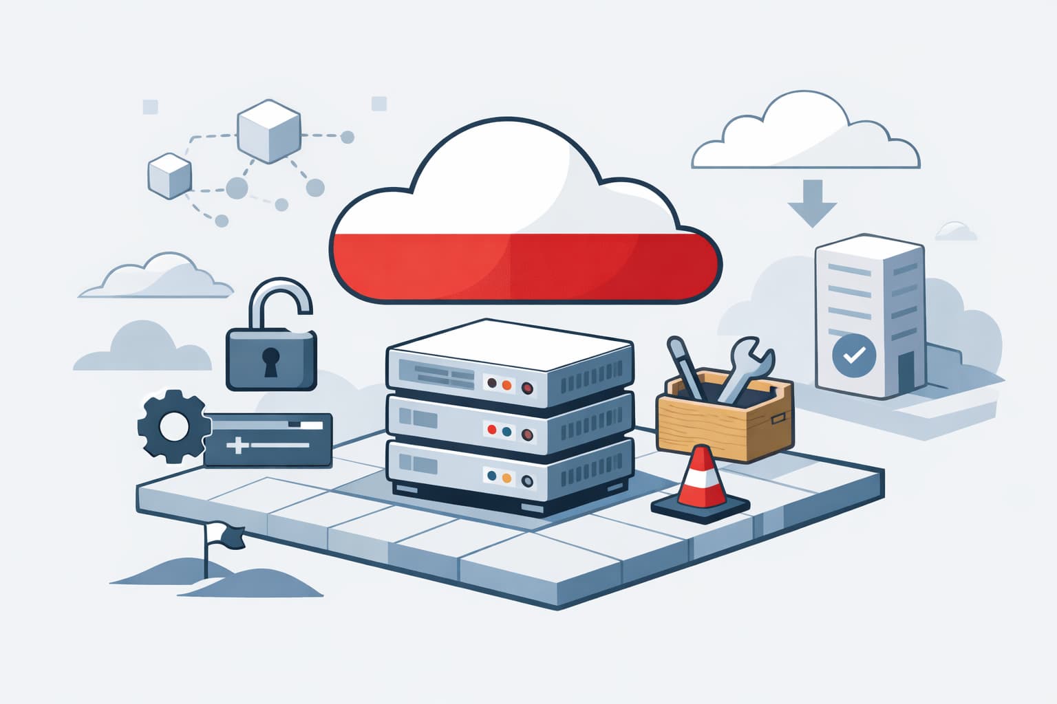 Illustration zum Artikel: Hetzner Cloud einfach erklärt: Passt das für dein Projekt?