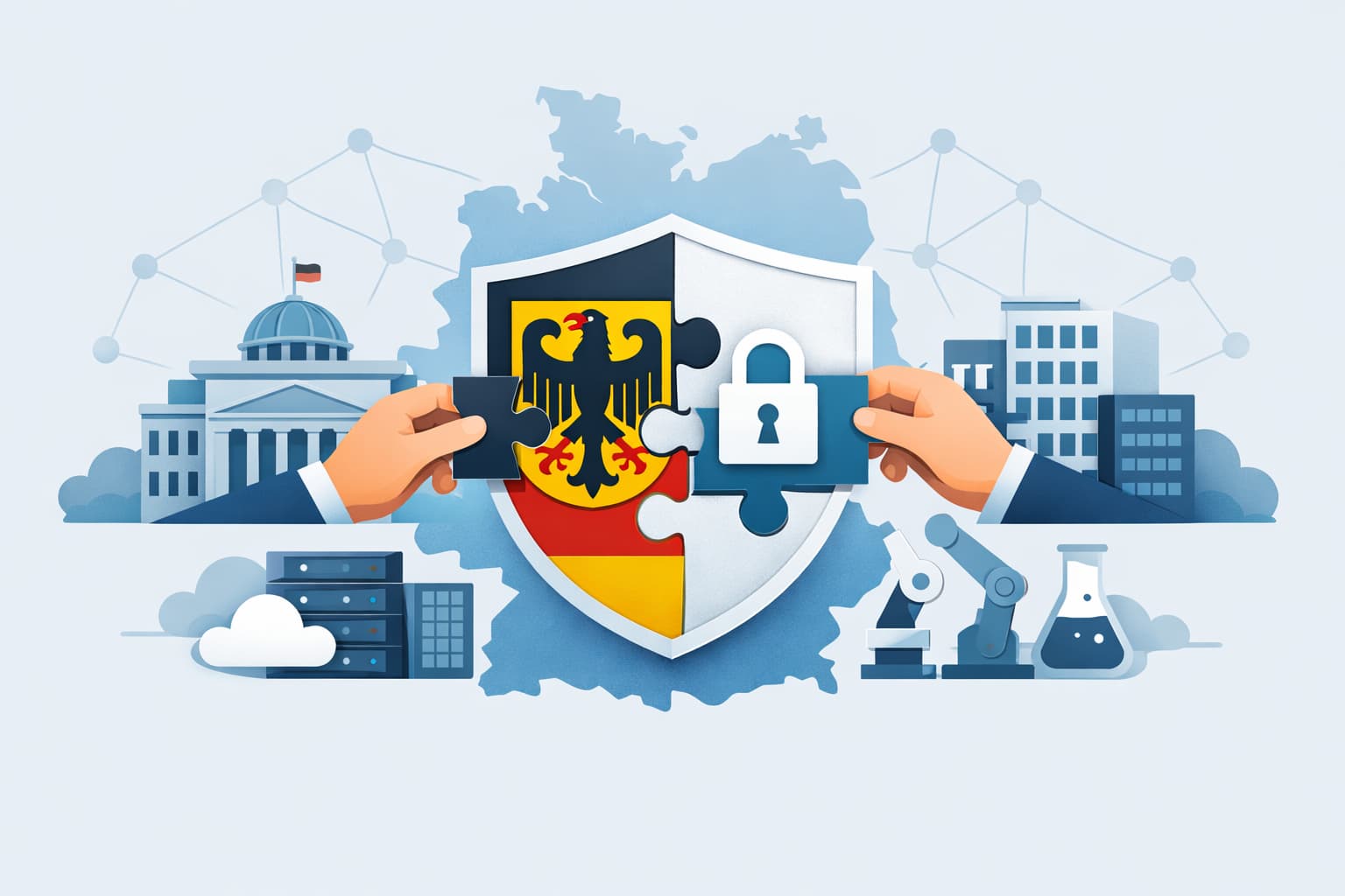 Illustration zum Artikel: Bundesrat will das Datenschutz-Wirrwarr beenden: Was die BDSG-Reform für Unternehmen ändern könnte